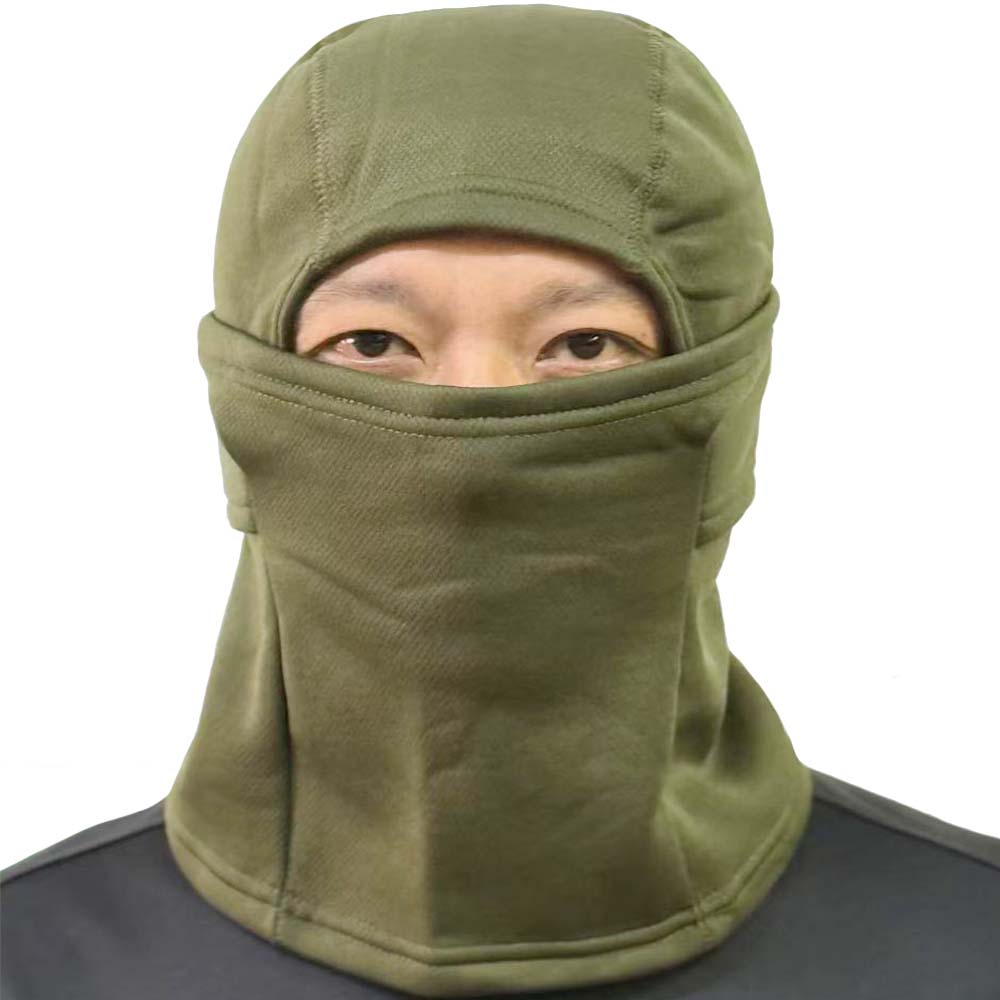 Motorcycle Gear Hoodie - Men's Winter Thermal Balaclava Hoodie, Warm