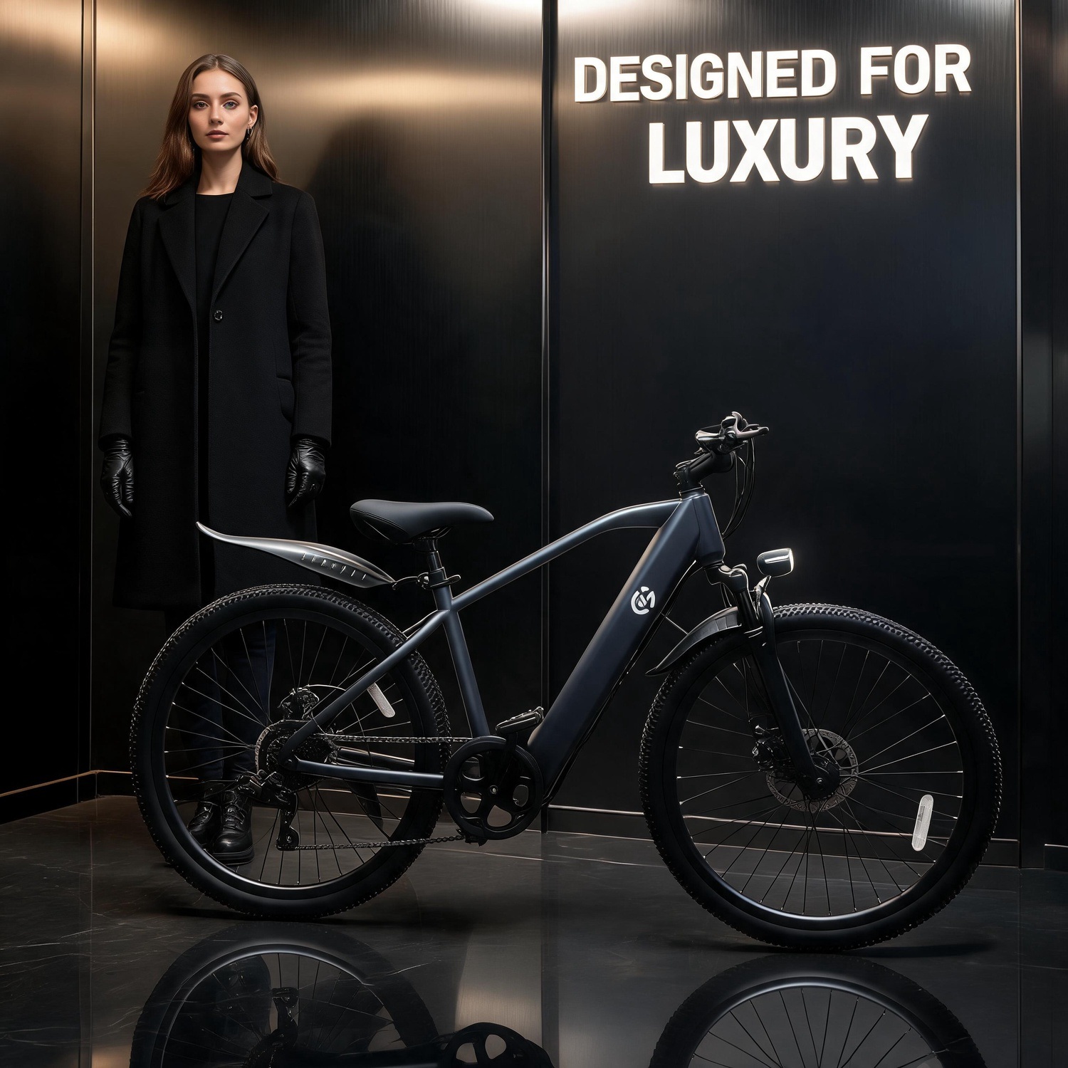 Disc Lock Brake - Christmas electric bike family commuter e-bike,