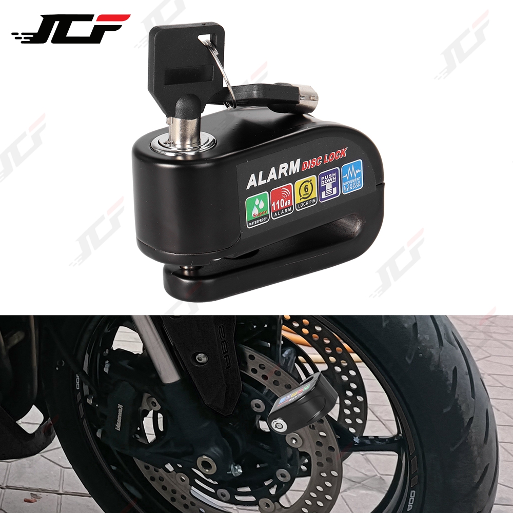 Disc Lock Brake - Motorcycle Alarm Lock Wheel Disc Brake