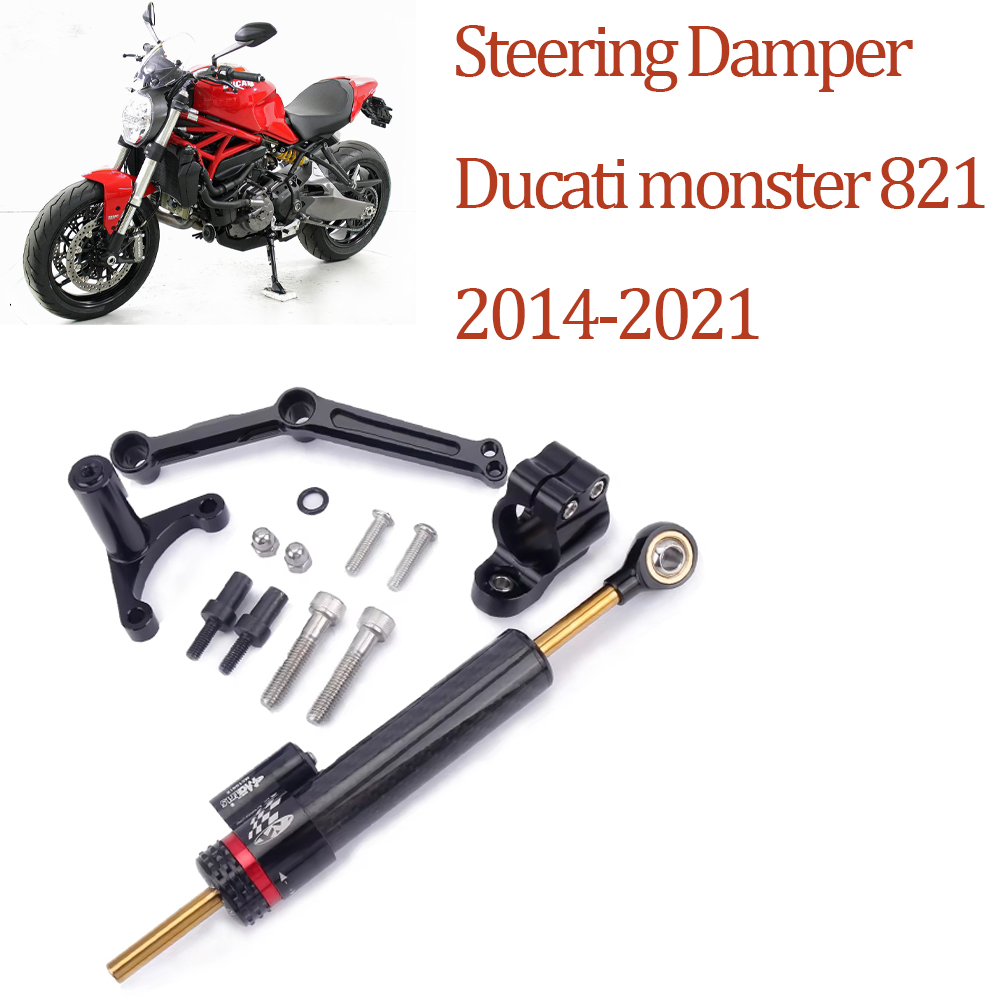 Motorcycle Gear Airbag - Motorcycle Steering Damper Ducati Monster 821
