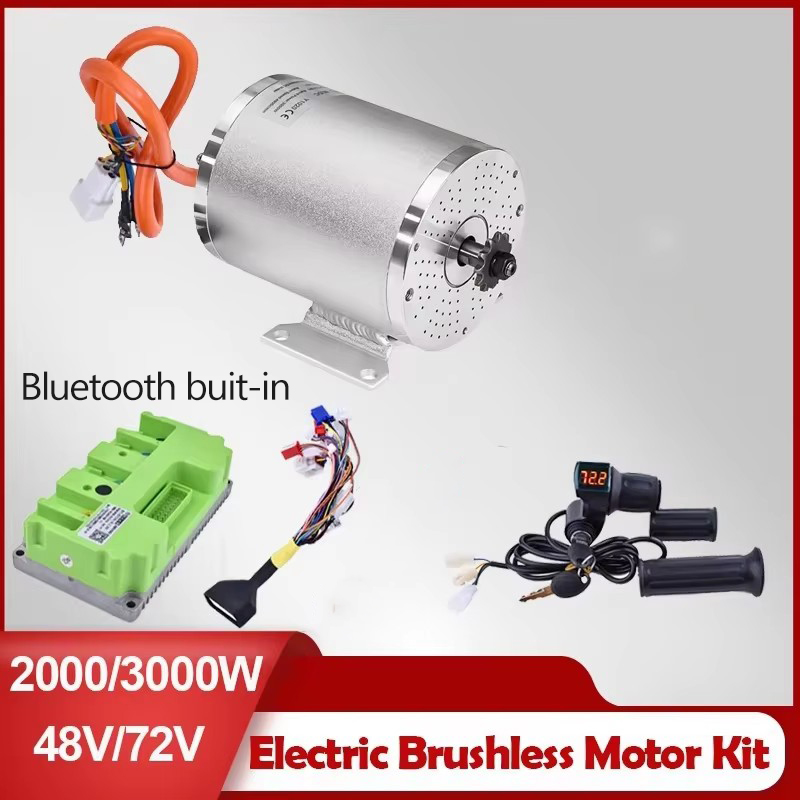 Motorcycle Gear Kit - 48V 72V 3000W 2000W Electric Brushless