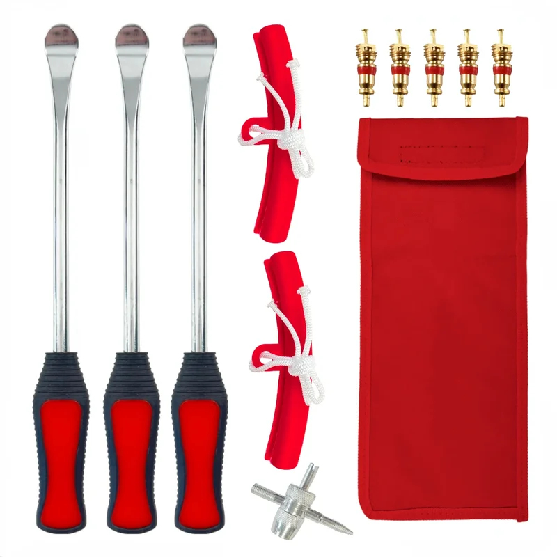 Motorcycle Gear Jammer - 30CM Motorcycle Tire Spoon Lever Kit,