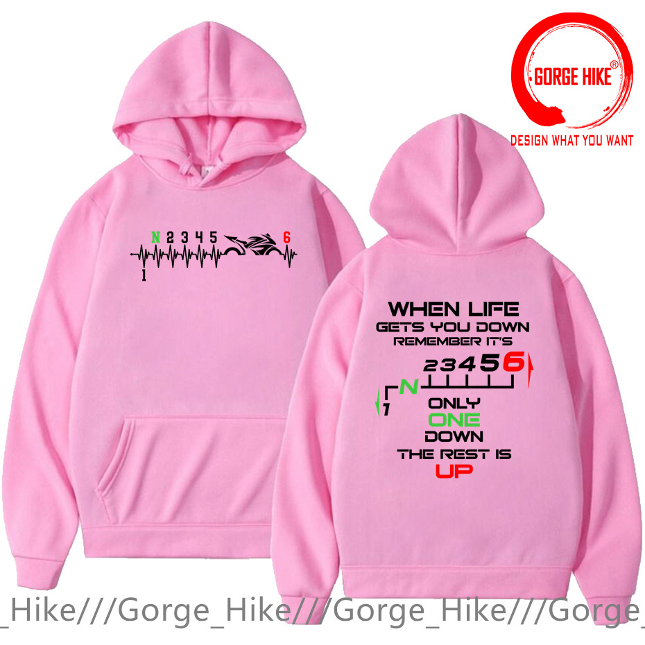 1N23456 Motorcycle Gear Shift  - đánh giá và giá Motorcycle Gear Hoodie