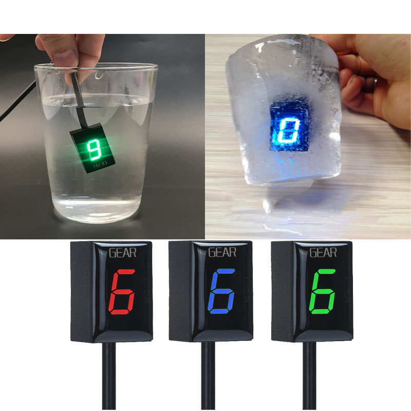 Bánh Màn Hình Hiển Thị Đèn Báo - đánh giá và giá Motorcycle Gear Indicator