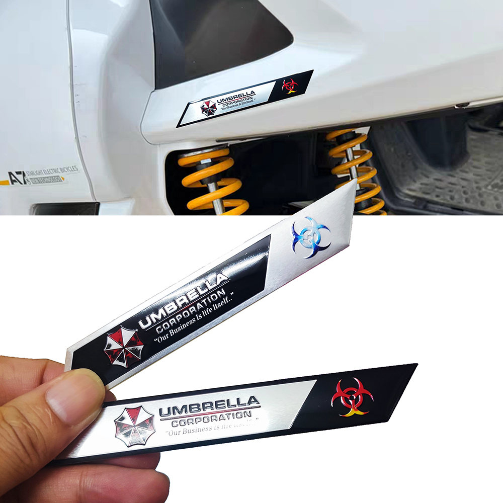 Umbrella 3D Metal Car Stickers - đánh giá và giá Motorcycle Gear Up