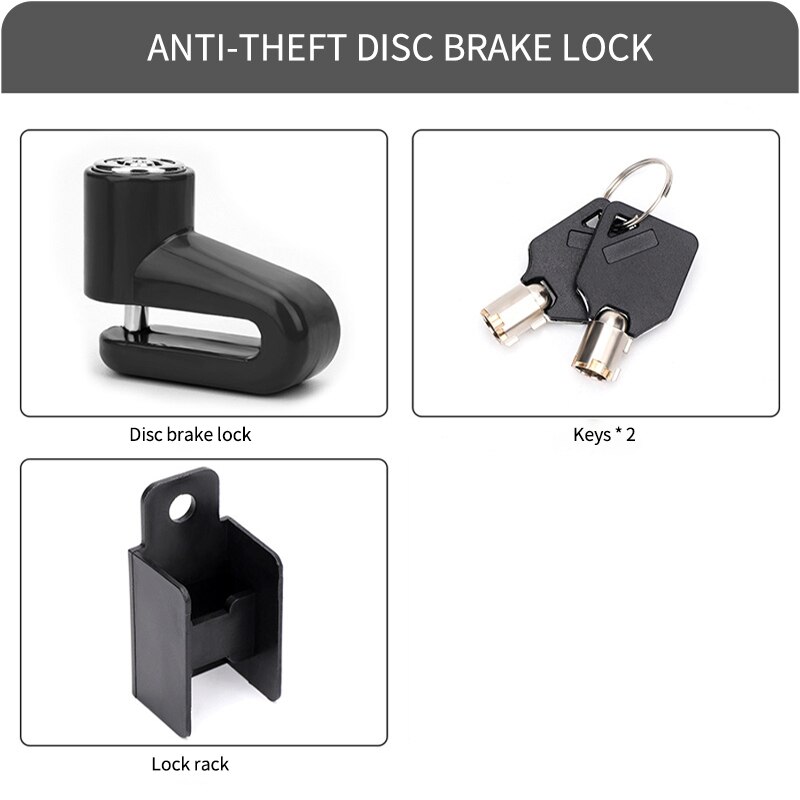 Anti-theft Steel Motorcycle Di - đánh giá và giá Disc Lock Brake