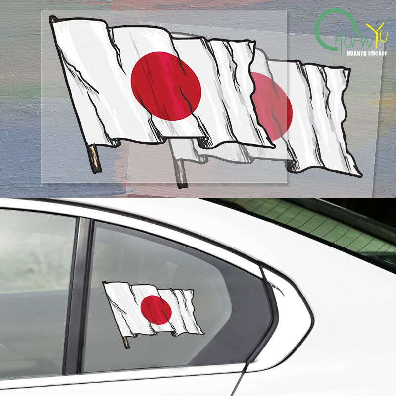 Personality Japan Flag Car Sti - đánh giá và giá Motorcycle Gear Up