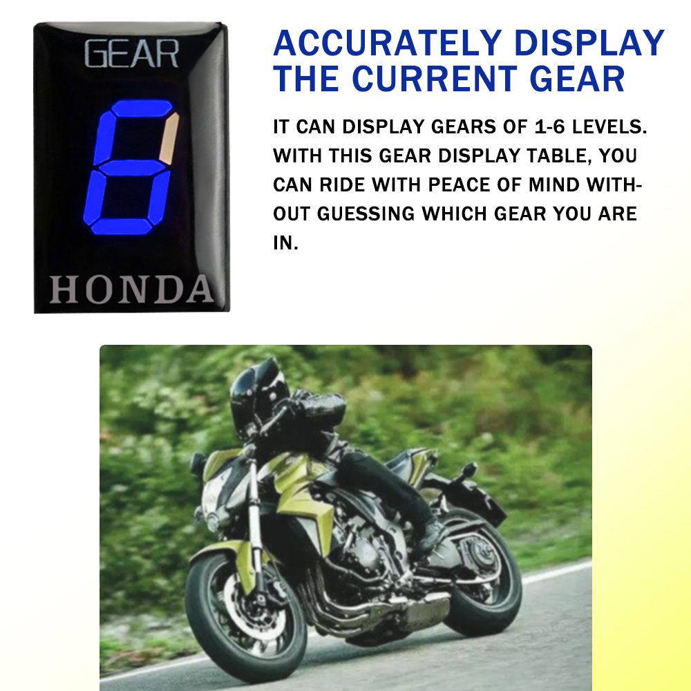Dành Cho Xe HONDA CBR600F CBR1 - đánh giá và giá Motorcycle Gear Indicator
