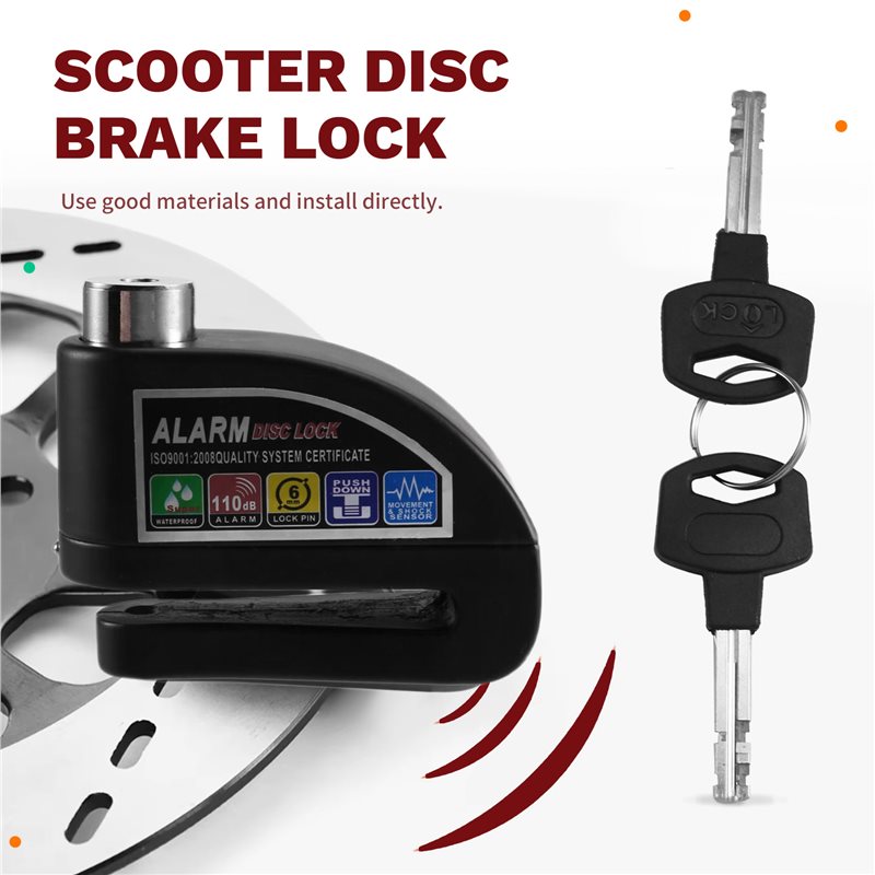B92B-Disc Brake Lock Waterproo - đánh giá và giá Disc Lock Brake