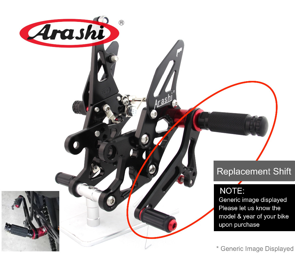 Arashi Điều Chỉnh Rearsets Tha - đánh giá và giá Motorcycle Gear Jammer