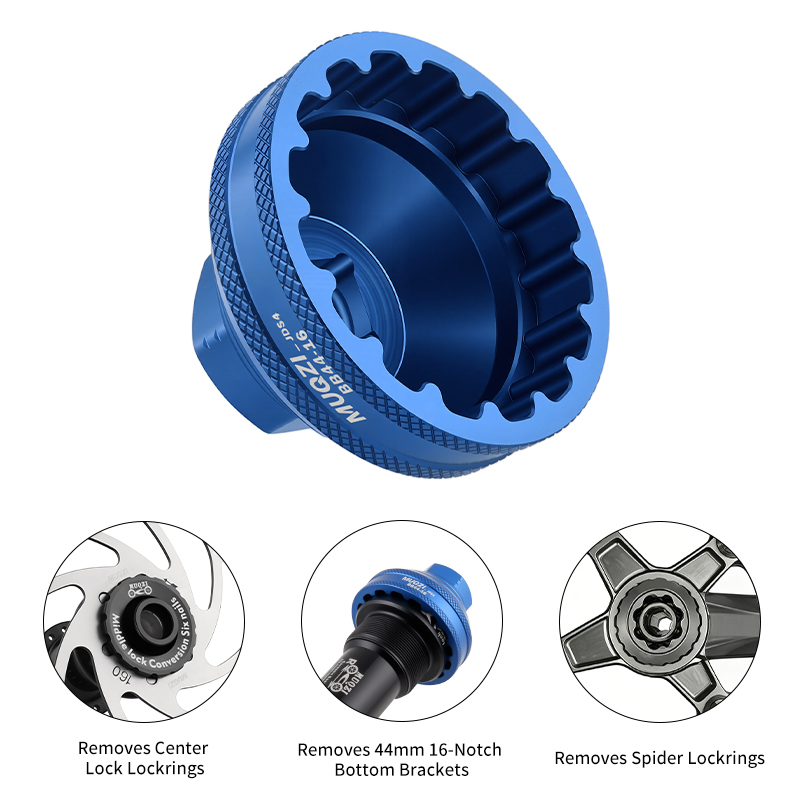MUQZI Centerlock Rotor Lockrin - đánh giá và giá Disc Lock Brake