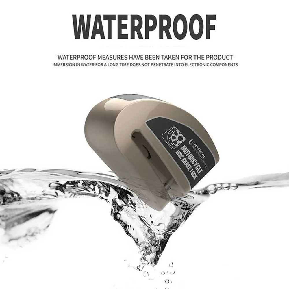 Waterproof Motorcycle Alarm Lo - đánh giá và giá Disc Lock Brake