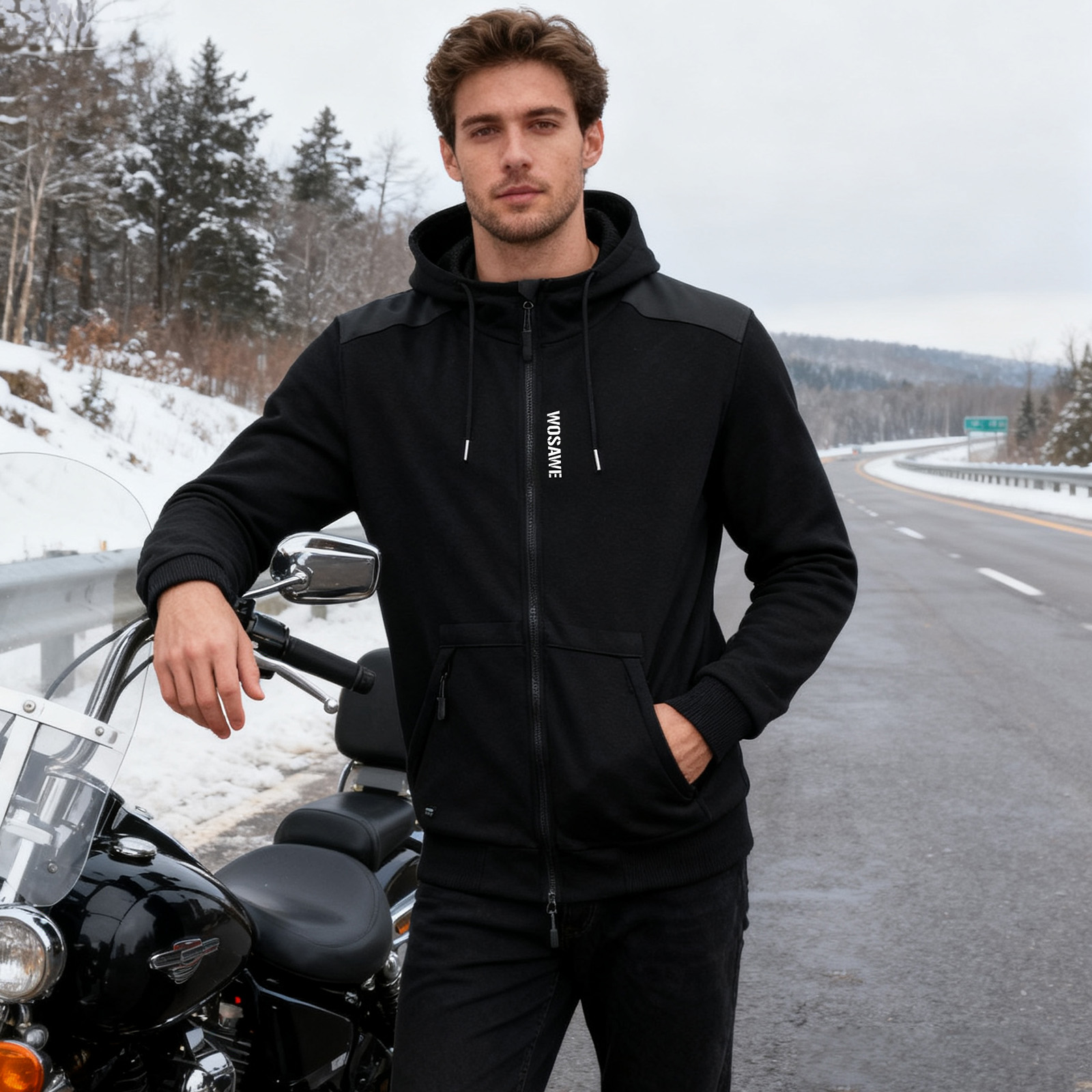 WOSAWE Motorcycle Hoodie Jacke - đánh giá và giá Motorcycle Gear Hoodie