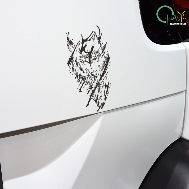 Dark magic wolf car decals car - đánh giá và giá Motorcycle Gear Up